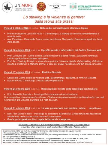 seminario stalking