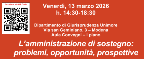 L'amministrazione di sostegno