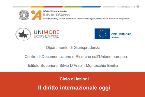 Diritto Internazionale oggi