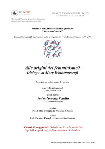 Evento 15 maggio